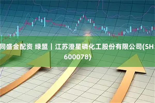同盛金配资 绿盟｜江苏澄星磷化工股份有限公司(SH:600078)