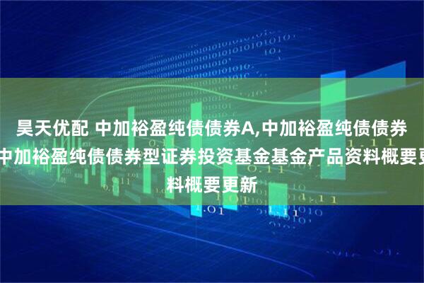 昊天优配 中加裕盈纯债债券A,中加裕盈纯债债券C: 中加裕盈纯债债券型证券投资基金基金产品资料概要更新